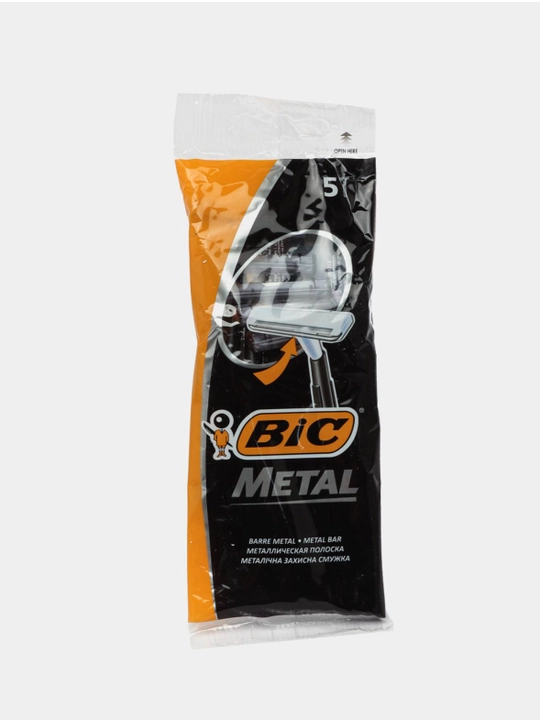 Bic Metal soqol olish ustasi, 5 dona