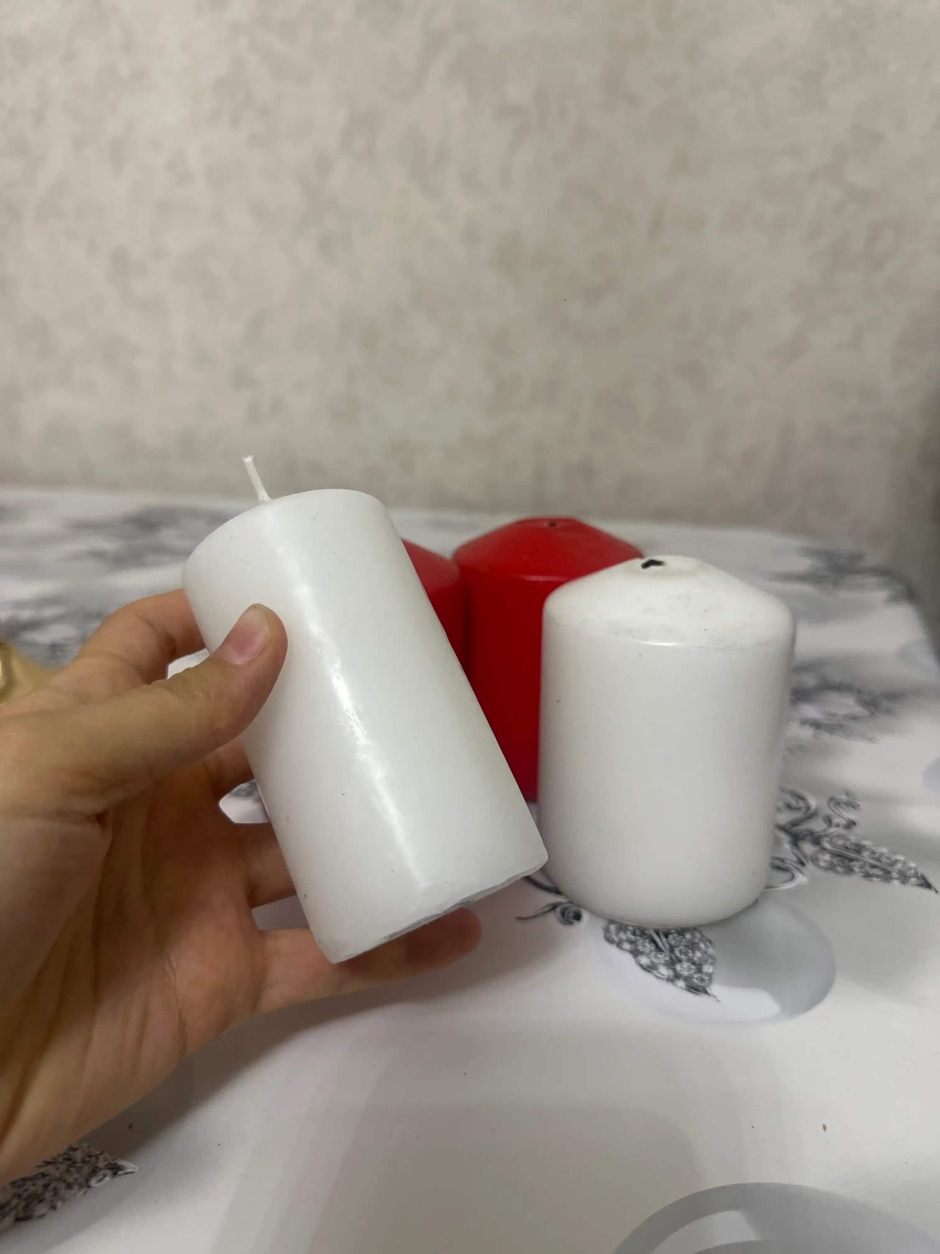 JIA interyer shami, oq, 50 × 100 mm