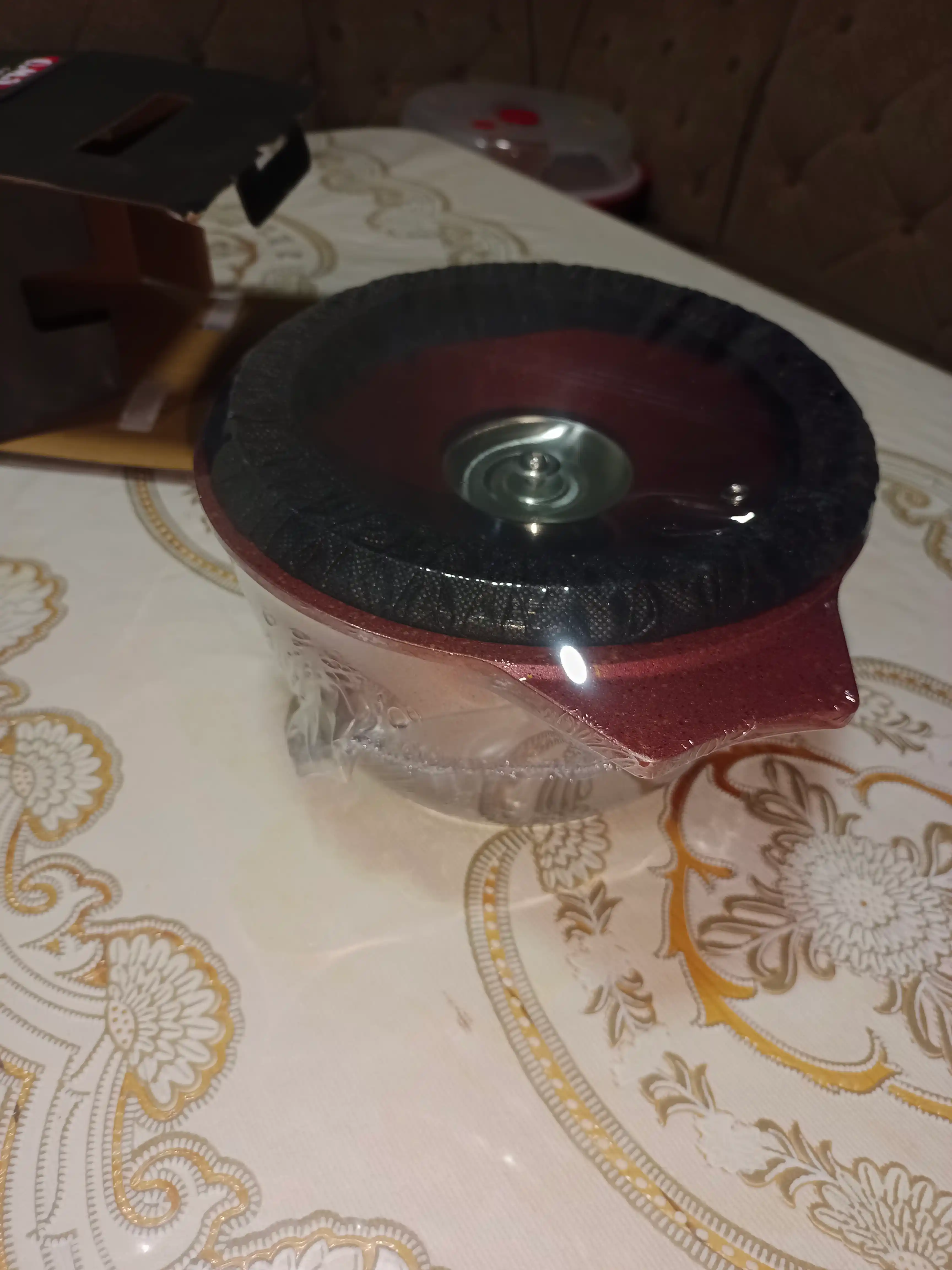 Qozon Yopishmaydigan granit, qopqog'li O.M.S 15022 (+induksion)