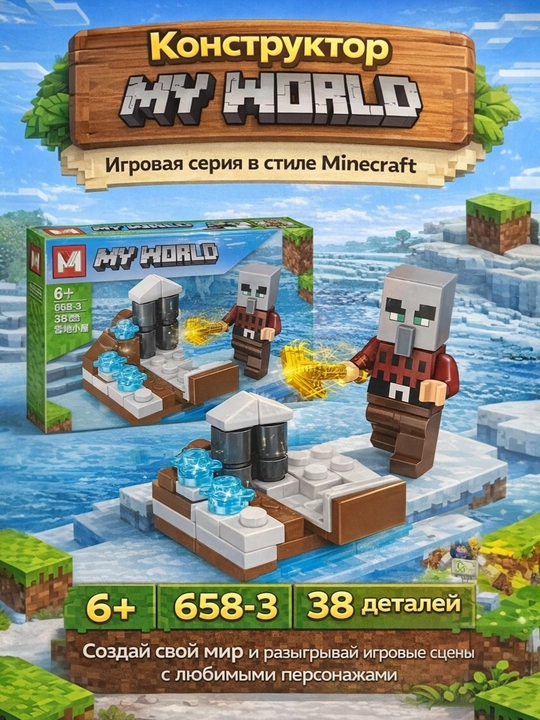Mening dunyom, Minecraft, "Mening dunyom MG 658" - 
