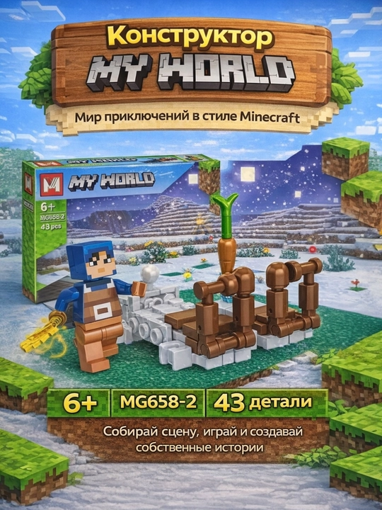 Mening dunyom, Minecraft, "Mening dunyom MG 658" - 