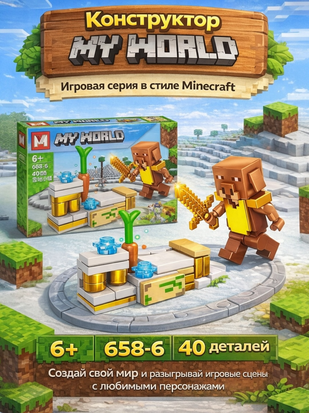 Mening dunyom, Minecraft, "Mening dunyom MG 658" - 