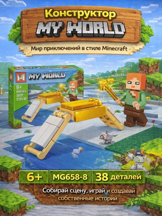 Mening dunyom, Minecraft, "Mening dunyom MG 658" - 