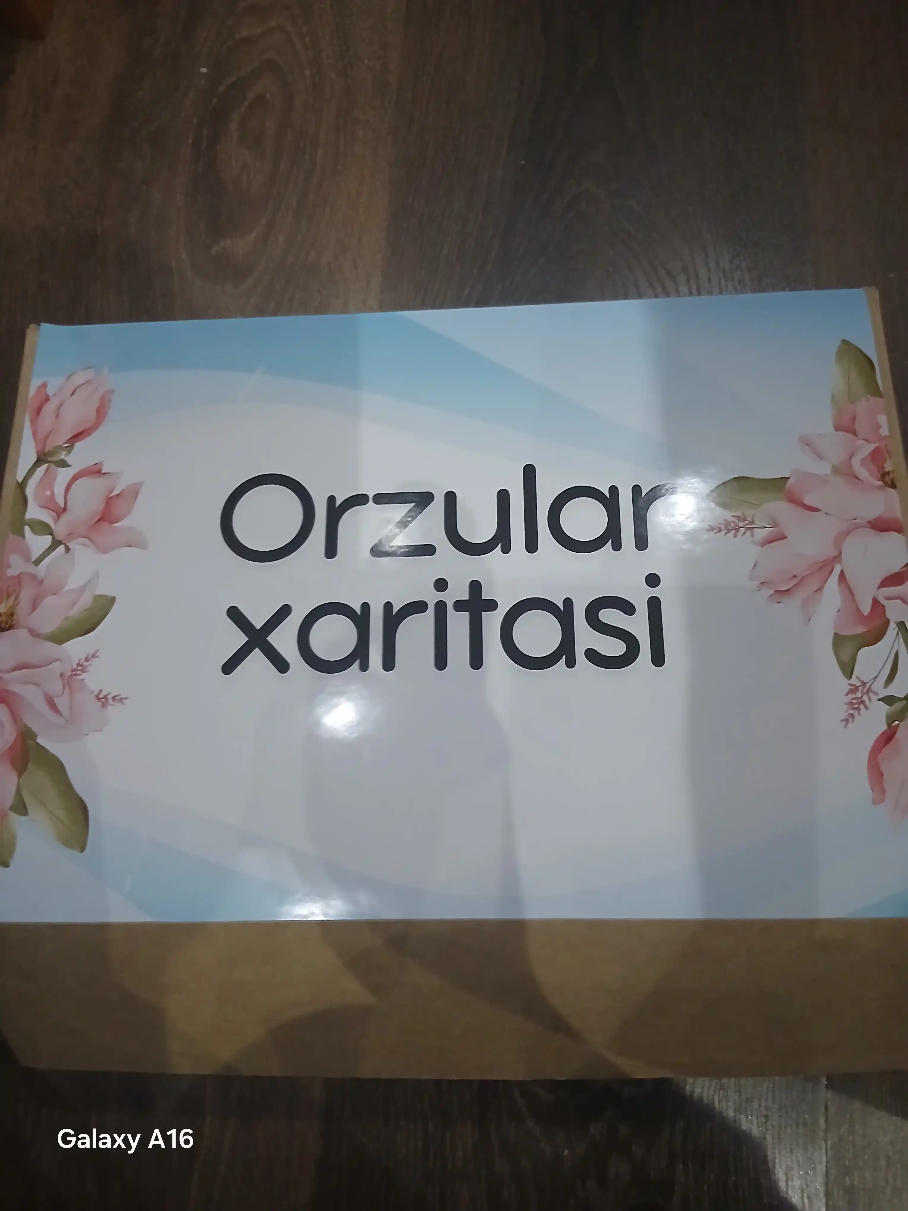 Orzular xaritasi - maqsadlar va muvaffaqiyatni vizualizatsiya qilish uchun sovg‘a to‘plami