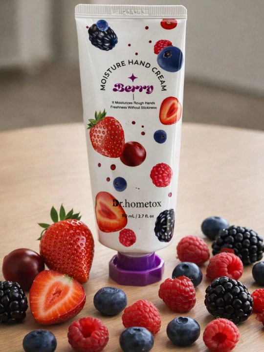 Qo'l uchun krem BERRY, mevalar ekstrakti bilan, 80 g