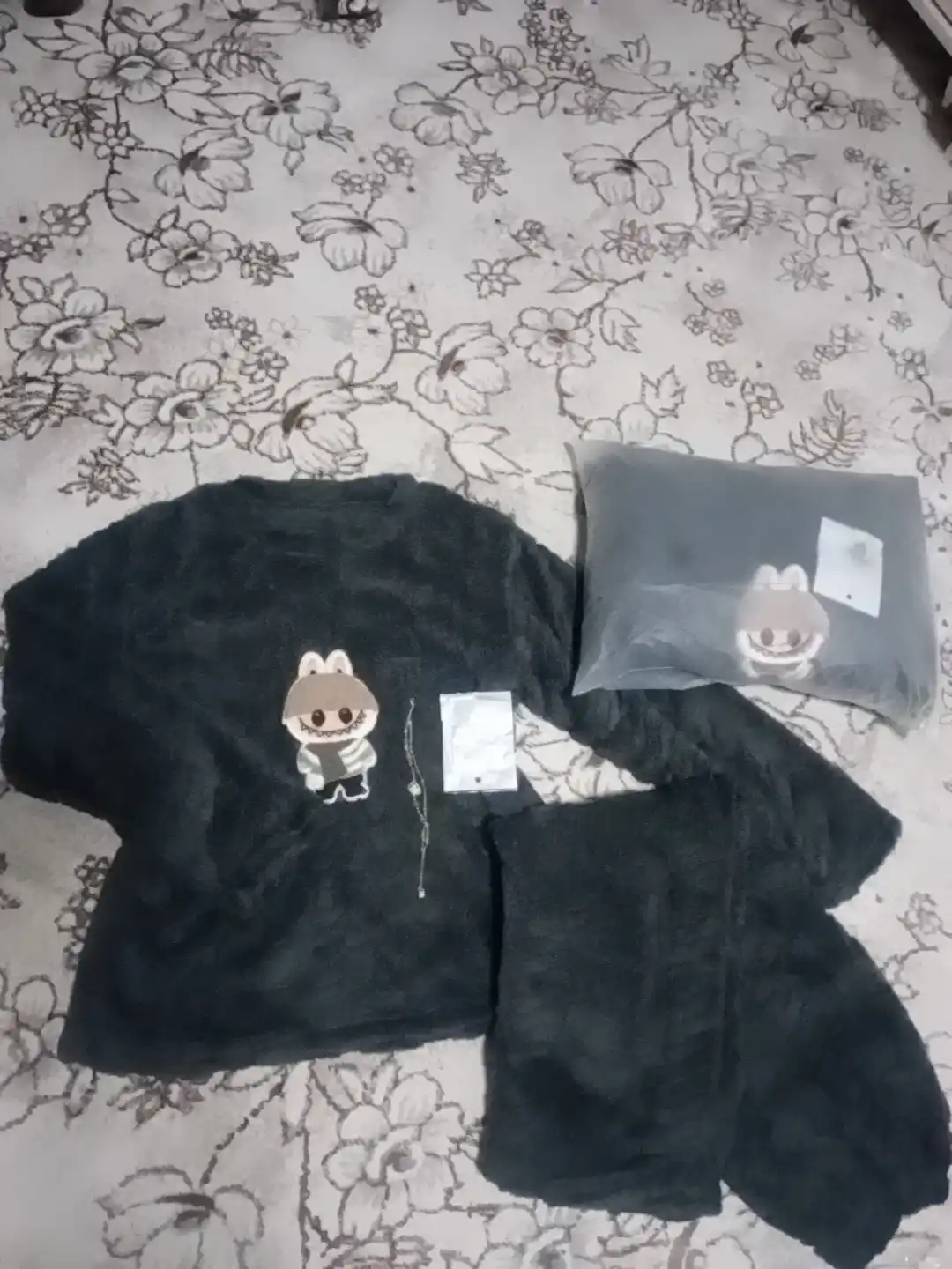 Ayollar uy kiyimi, pijama, 100% paxtadan tayyorlangan kiyimlar to‘plami 2 tasi 1 da