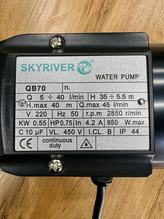Suv nasosi QB60, QB70, QB80, elektr vixrevoy nasos, mis o'ramli, bog' va dacha uchun, H2O