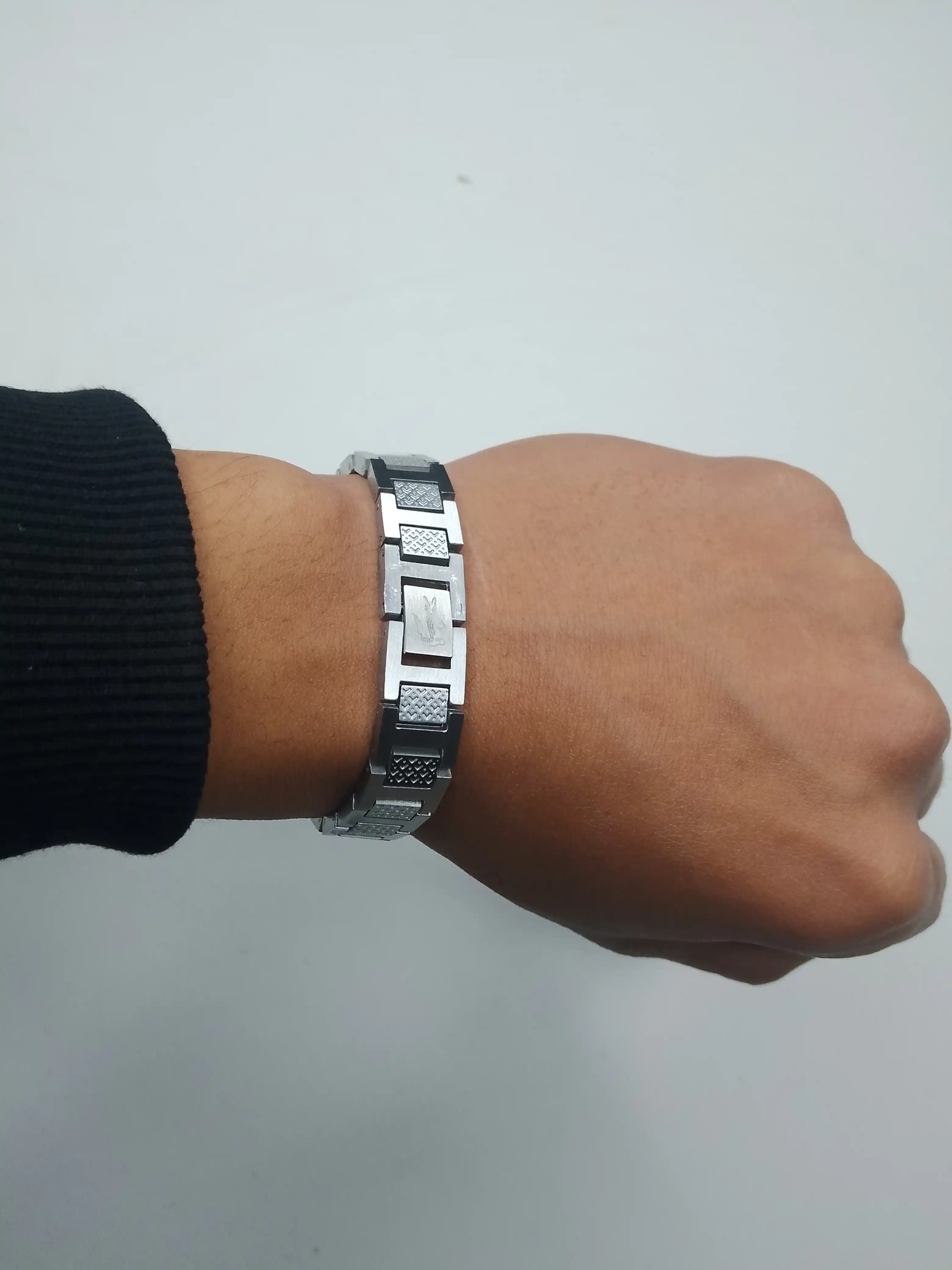 Braslet Lacoste erkaklar uchun, sovg'a qutisi bilan