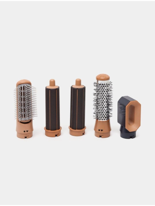 Фен-стайлер Dyson, 5 в 1, для всех типов волос, с кейсом, плойка
