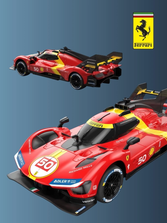 1:24 masshtabdagi Ferrari 499P №50 Le Mans masofadan boshqariladigan model
