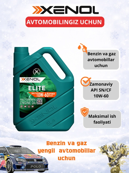 XENOL Sintetik motor moyi - 