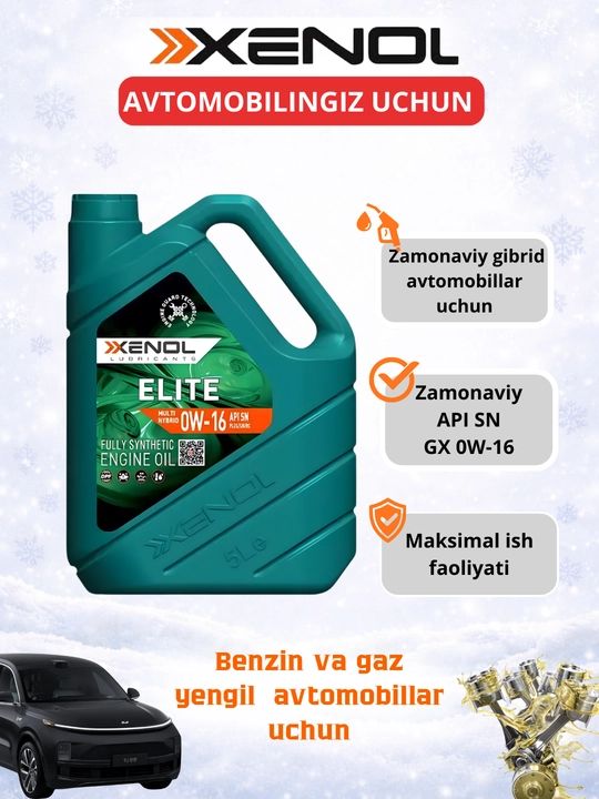 XENOL Sintetik motor moyi - 