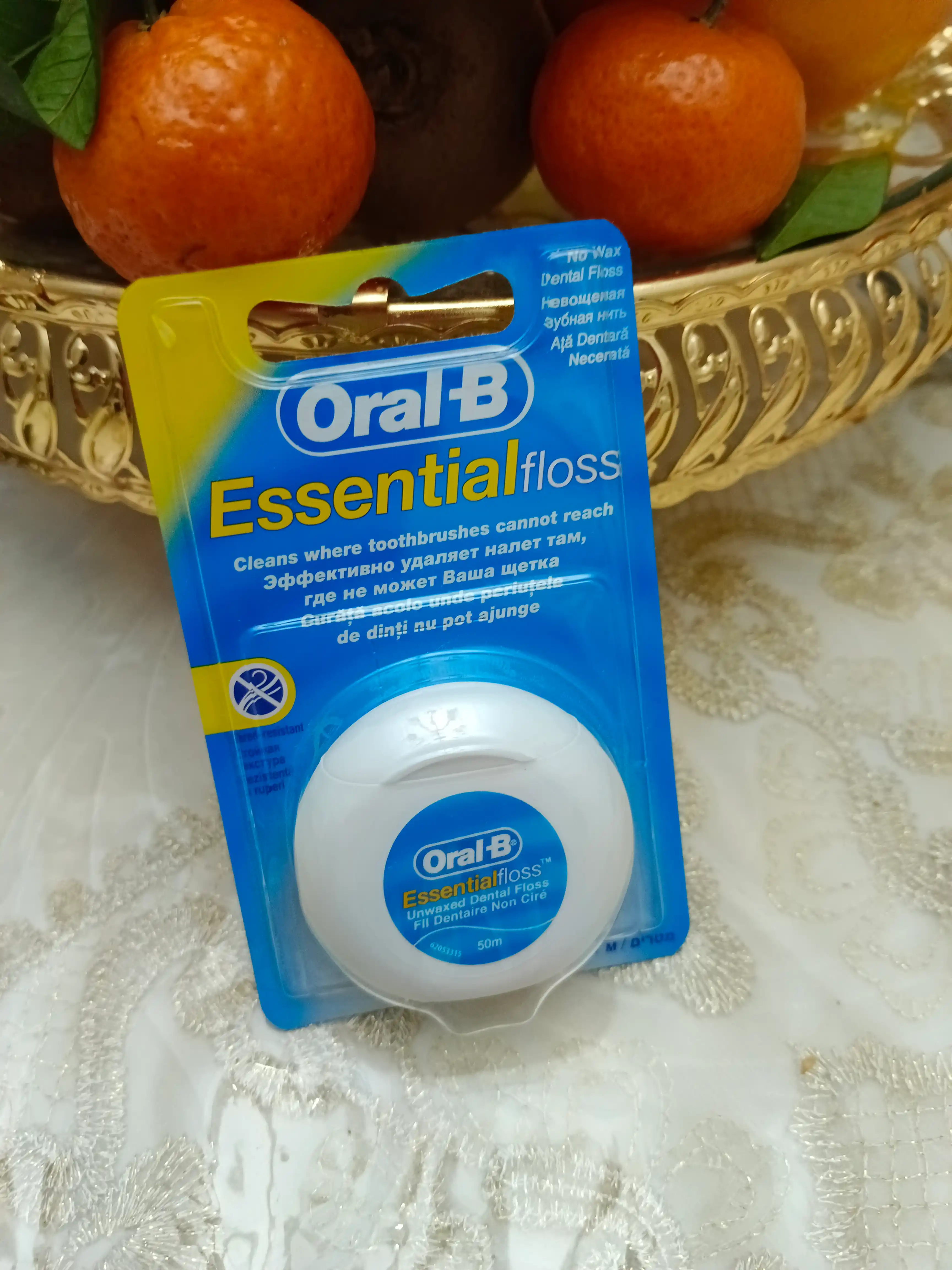 Oral-B Essential Floss — Ideal Tozalash Uchun Tish Ipi