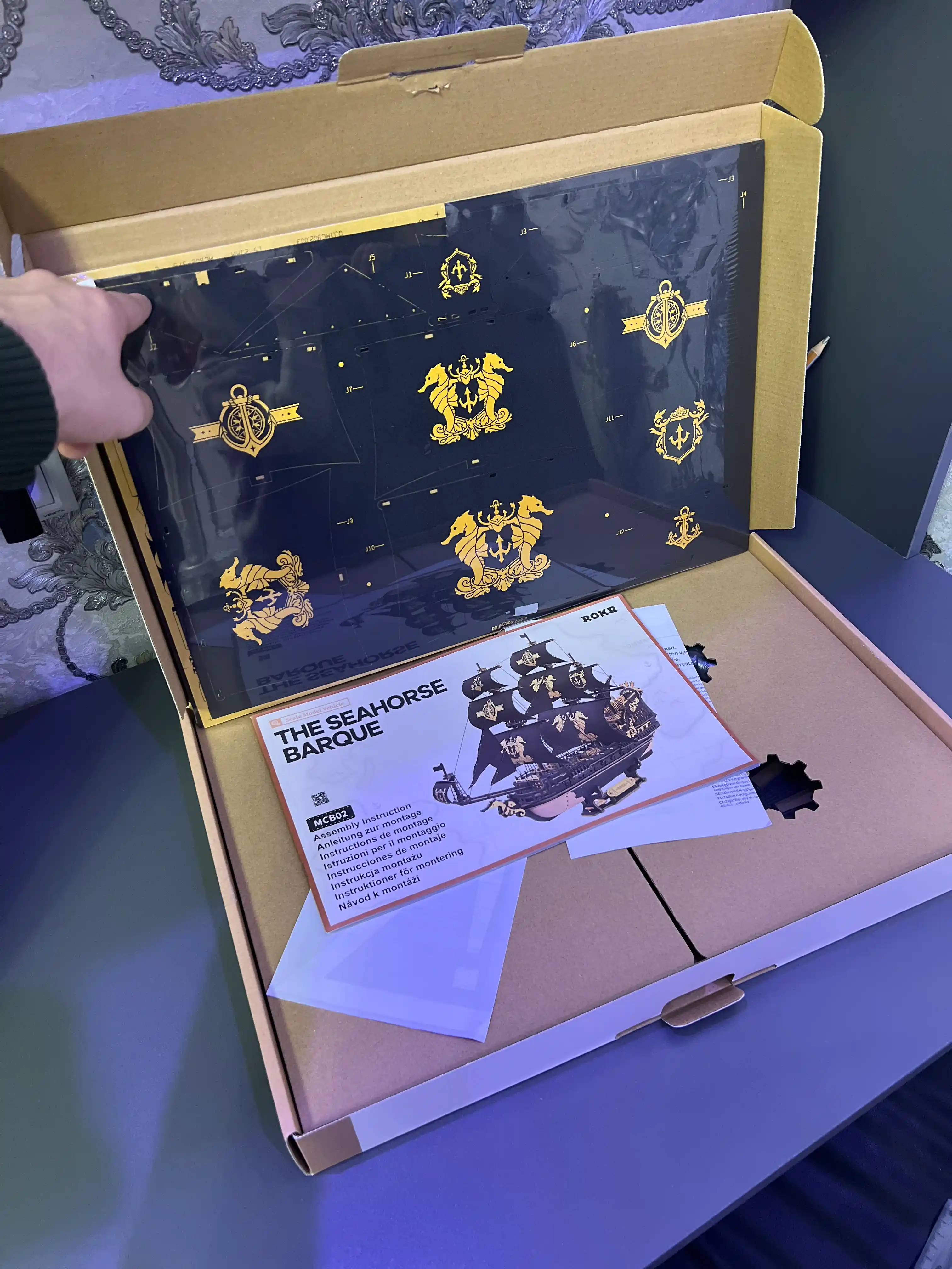 MECHNIX konstruktor kemasi qora marvarid