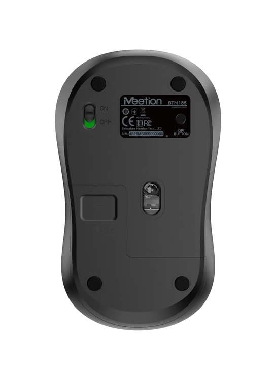 BTM185 2.4G + Bluetooth 5.1 simsiz sichqoncha, 3200 DPI gacha