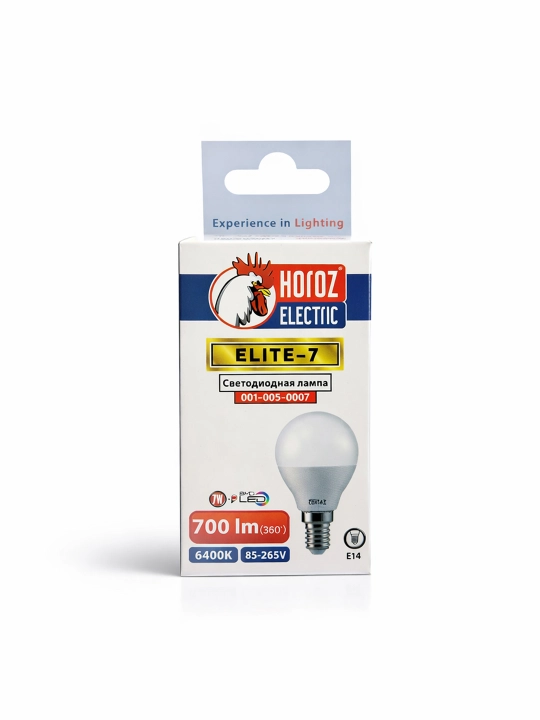 LED лампа E14 — 6W / 7W / 8W / 10W, 3000K / 4200K / 6400K
