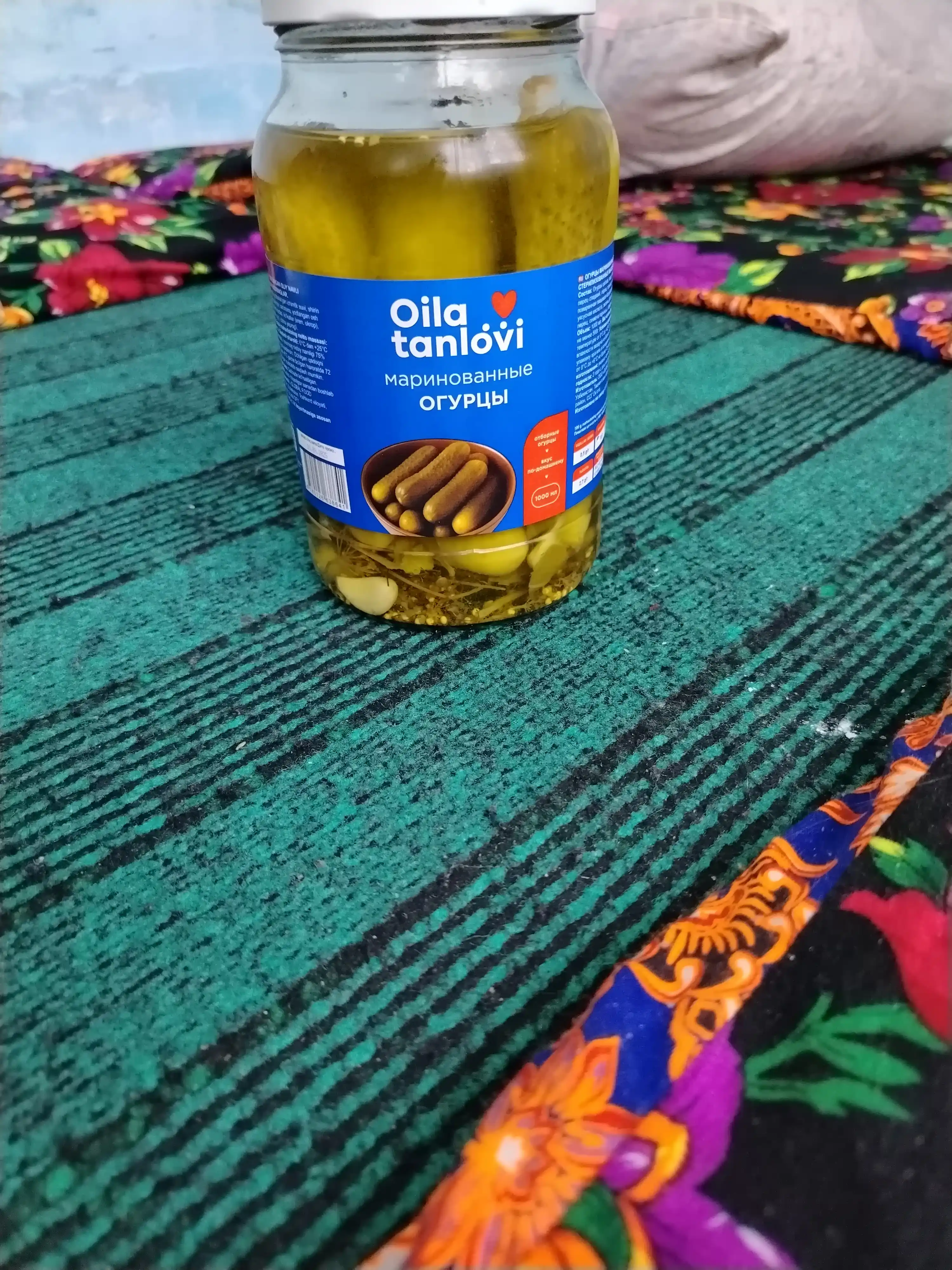 Marinadlangan bodringlar Oila Tanlovi, 1000 ml