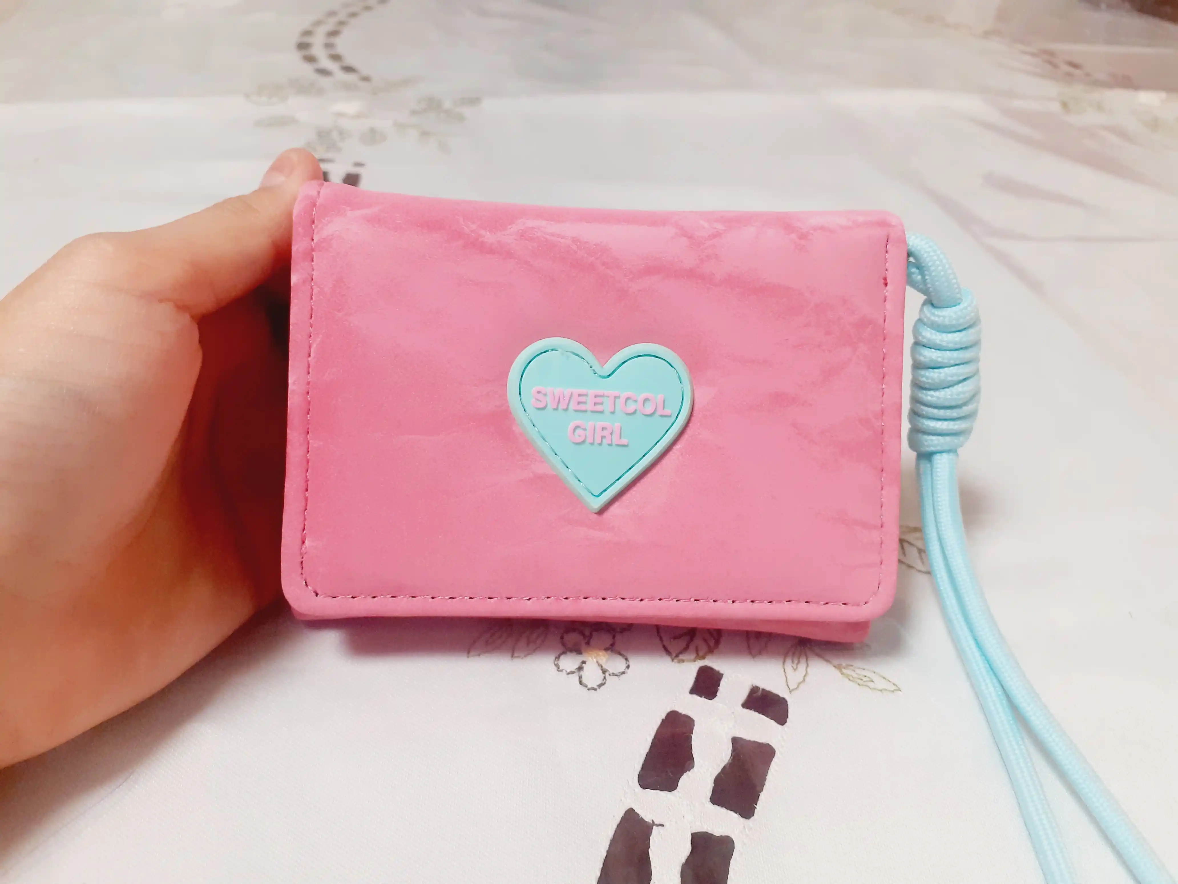 Компактный кошелек для женщин и девочек, cardholder