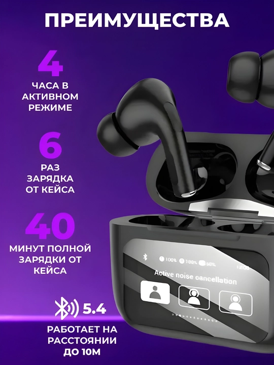 Simsiz Bluetooth quloqchinlari Pods Pro, M10, AIR 31, P9