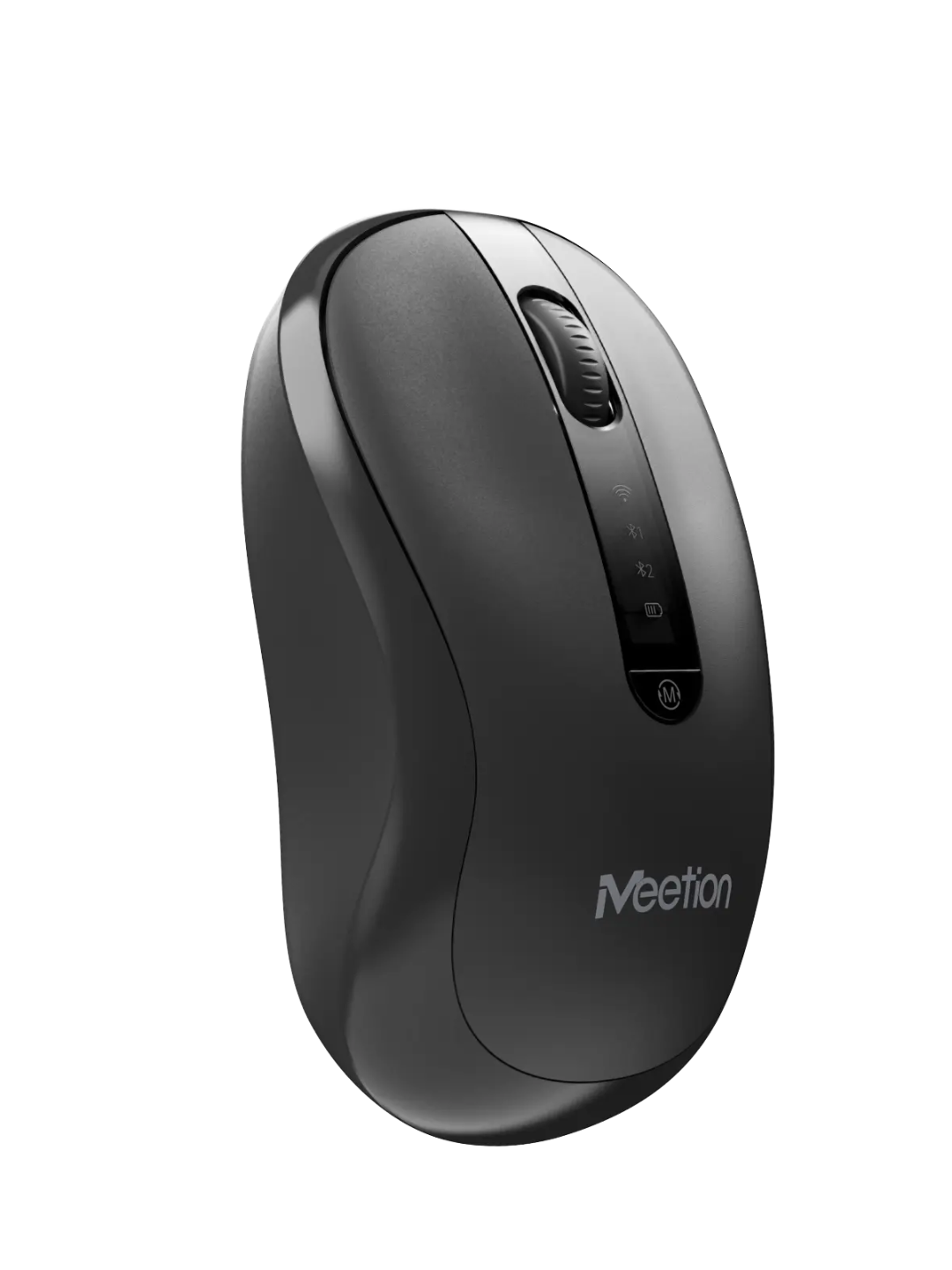BTM185R 2.4G + Bluetooth 5.1 simsiz sichqonchasi, batareyali, 3200 DPI gacha