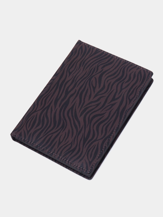 Ежедневник НЕДАТИРОВ 176л А5ф с цветным срезом Ляссе ZEBRA Шоколад