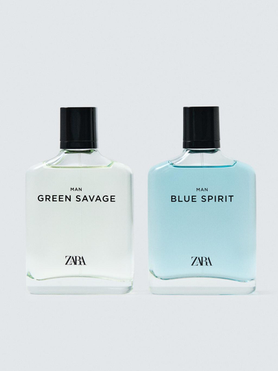 Туалетная вода для мужчин ZARA Green Savage 100 мл + Blue Spirit, 100 мл — PERFUME-0210694