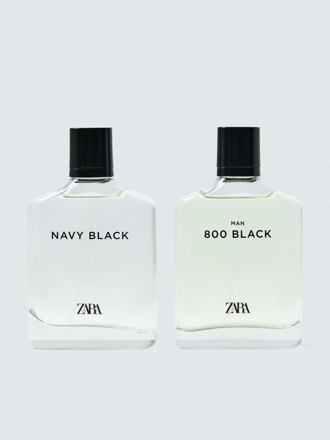 Erkaklar uchun xushbo'ylangan suv ZARA 800 Black 100 ml + Navy Black 100 ml - 