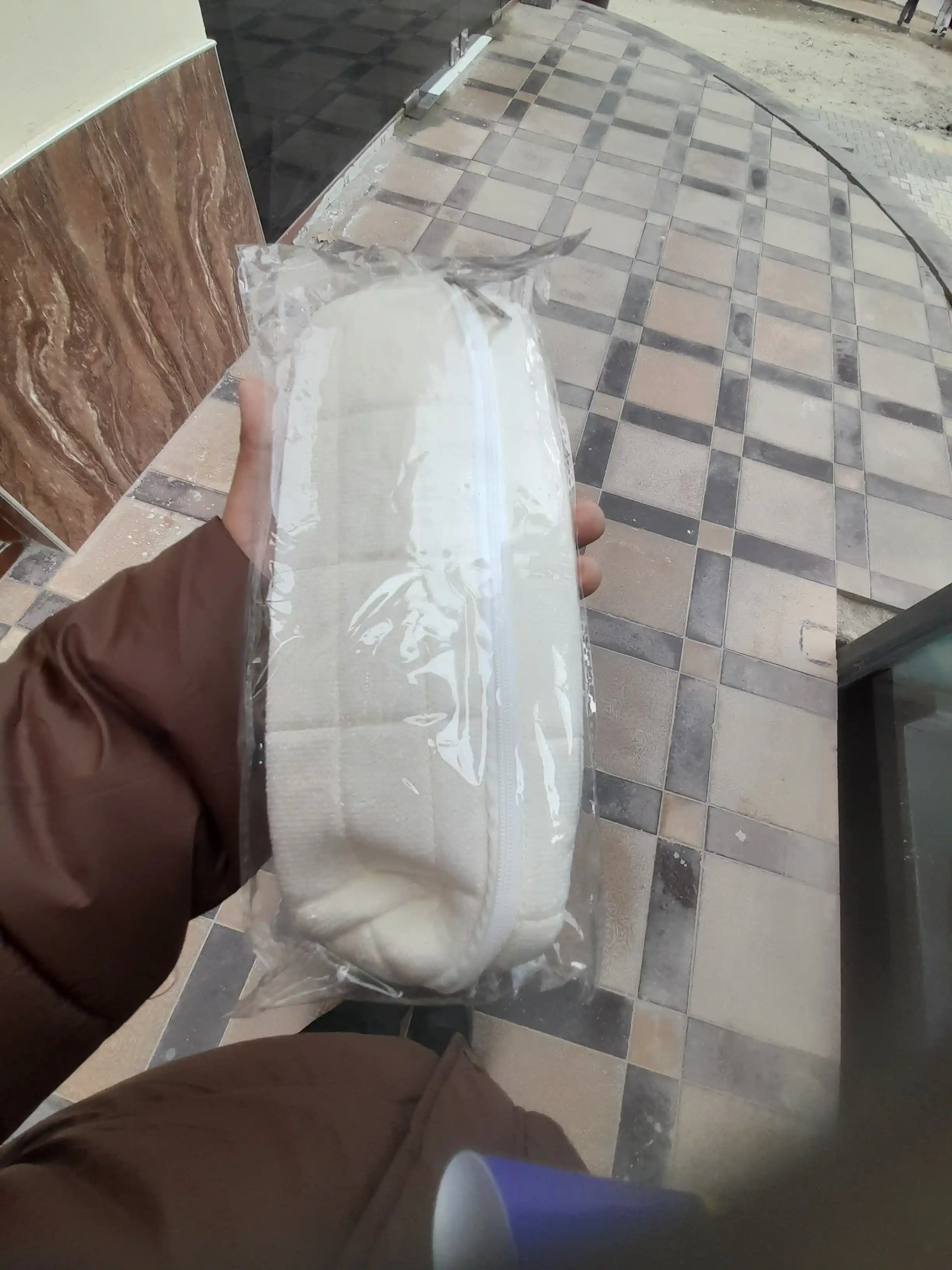 Maktab baxmal qalamdoni, kosmetika uchun