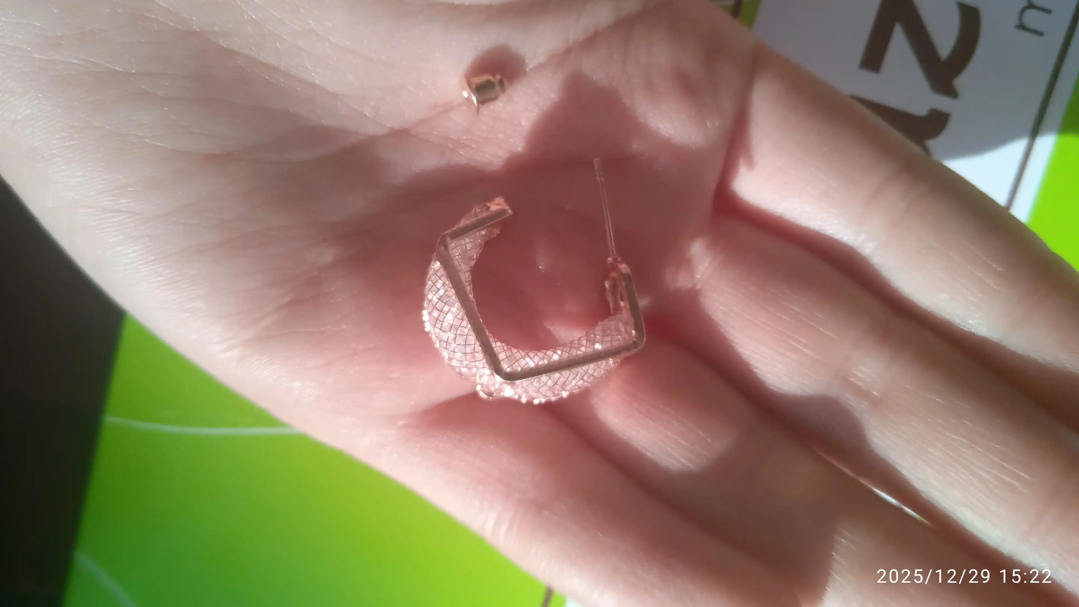 Серьги кольца женские