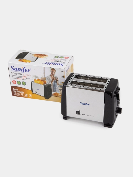 Sonifer elektr toster mashinasi bolalar uchun patnis bilan xavfsiz dizaynli