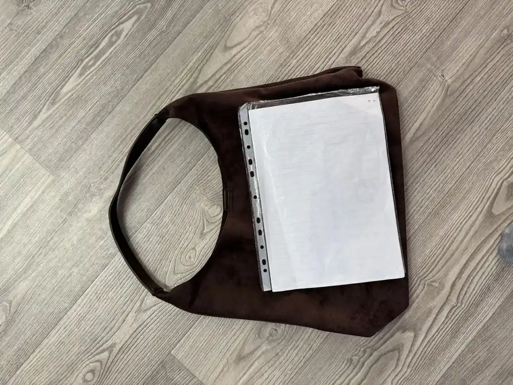 Maktab sumkasi, ayollar uchun, katta, xobo, retro uslubda, zamsh sumkasi, shopper, o‘qish uchun