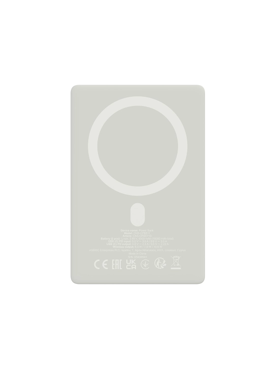 CANYON OnPower MagSafe simsiz powerbank, iPhone uchun, 5000 mAh, 10000 mAh