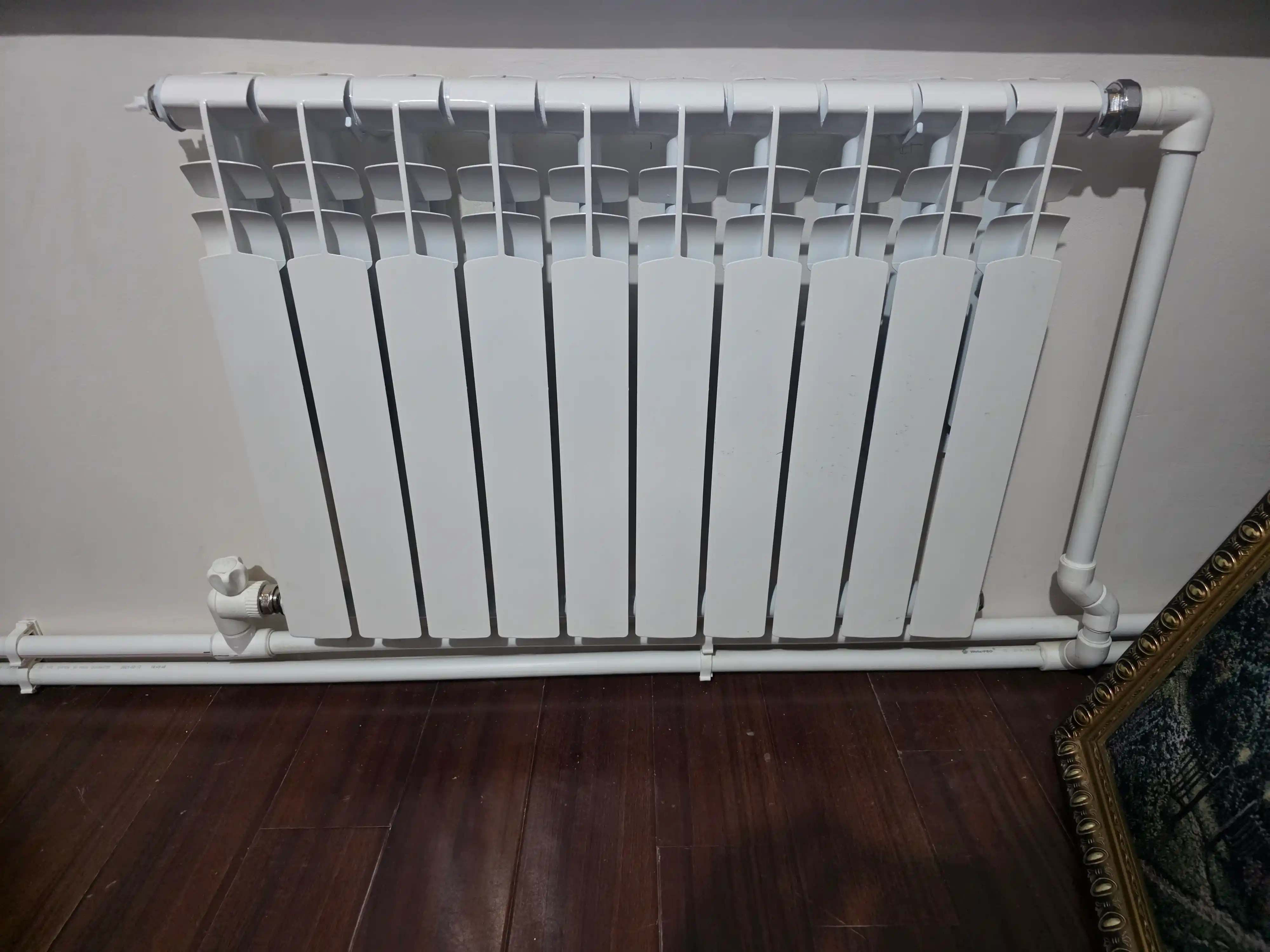 Bimetall radiator 10 seksiya, 500/80, isitish radiatori batareya, 20 bar, 10 yil kafolat