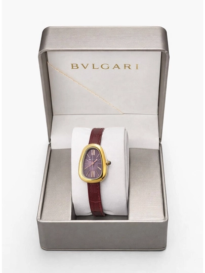 Bvlgari классические и изящные женские наручные часы — GIRL4U-BVLGARIARALASH-БАГРОВ