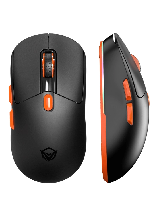 Simsiz o‘yin sichqonchasi GW38 3x-1 2.4G / Bluetooth / simli , 8000 DPI, RGB