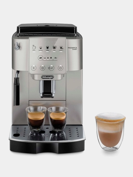 Qahva mashinasi DeLonghi ECAM220.31.SSB, 1450 Vt, 15 bar, kapuchino, Doppio+, Long