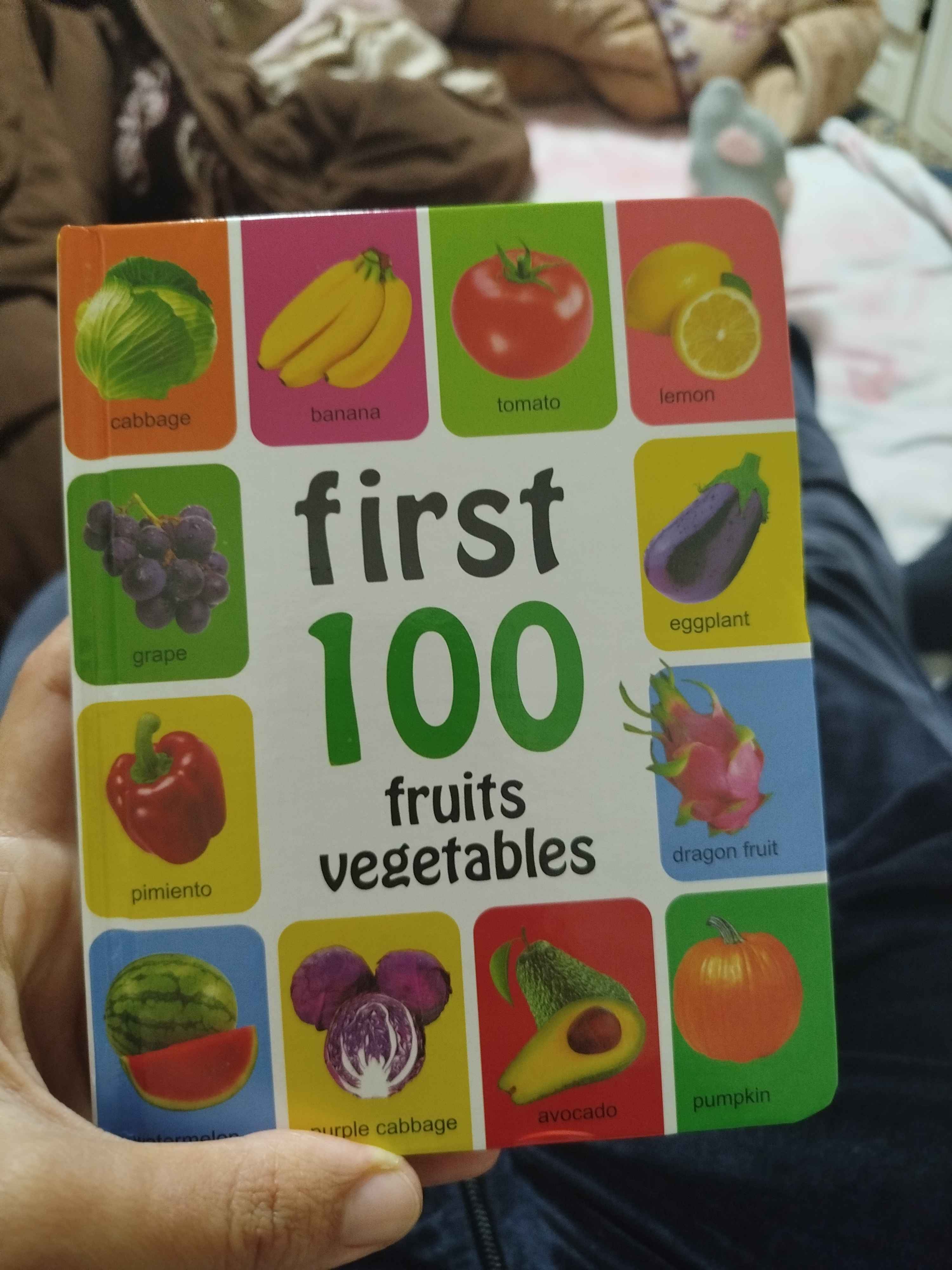 Ingliz tilini o'rganish, mening birinchi 100 ta so'zim, bolalar uchun rasmli kitoblar