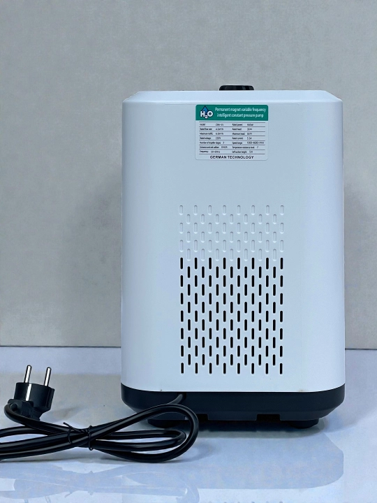 Aqlli suv bosimi nasosi H2O – avtomatik, energiya tejamkor, jim ishlaydi (220V)