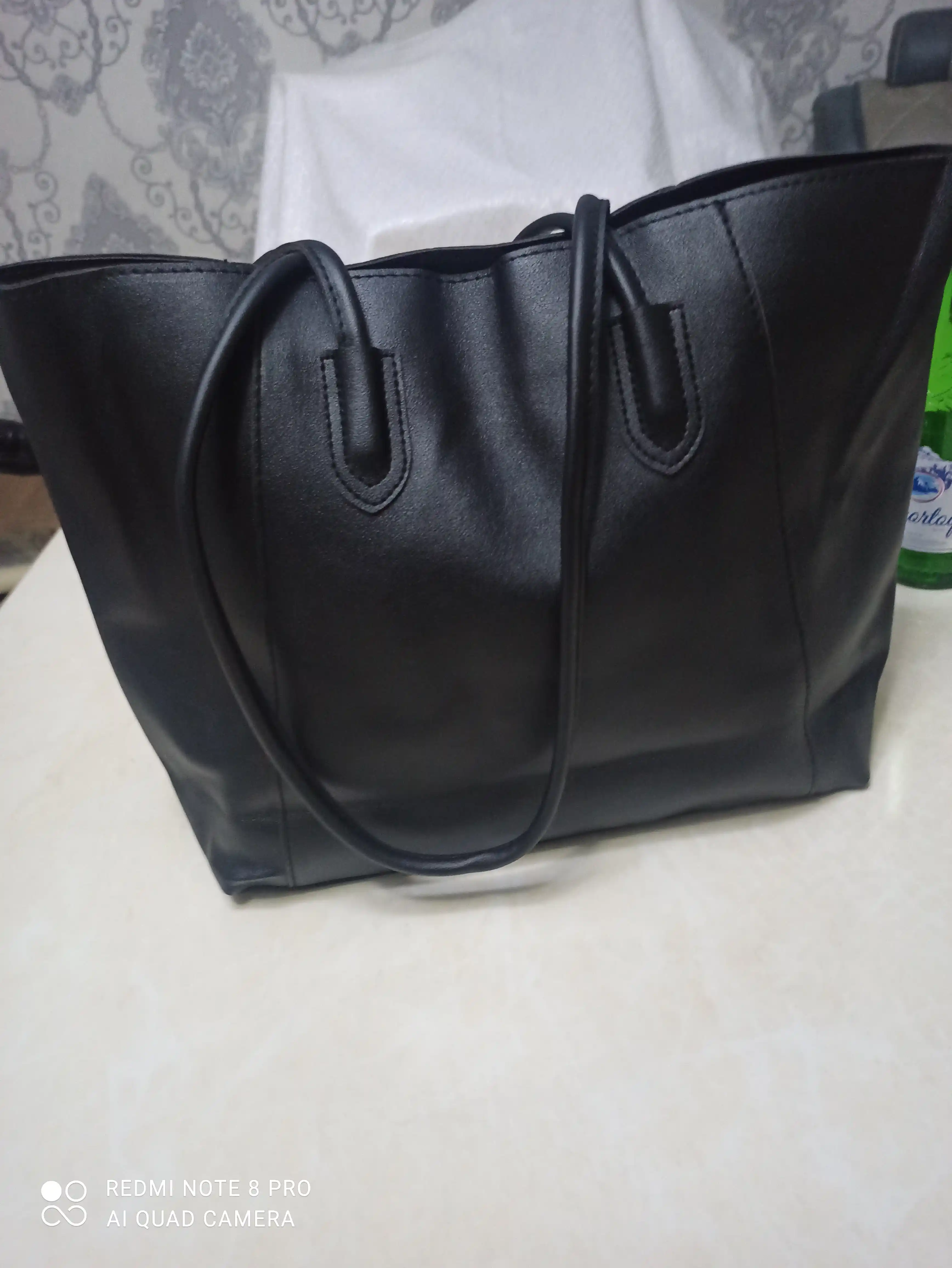 Maktab sumkasi, ayollar uchun katta, yelkaga qo‘yiladigan, to‘ti, A4 formatli, shopper