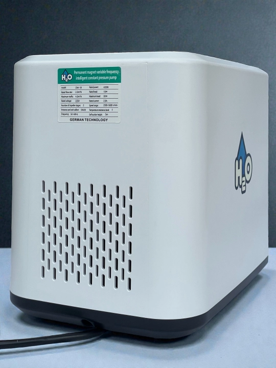 Aqlli suv bosimi nasosi H2O – avtomatik, energiya tejamkor, jim ishlaydi (220V)