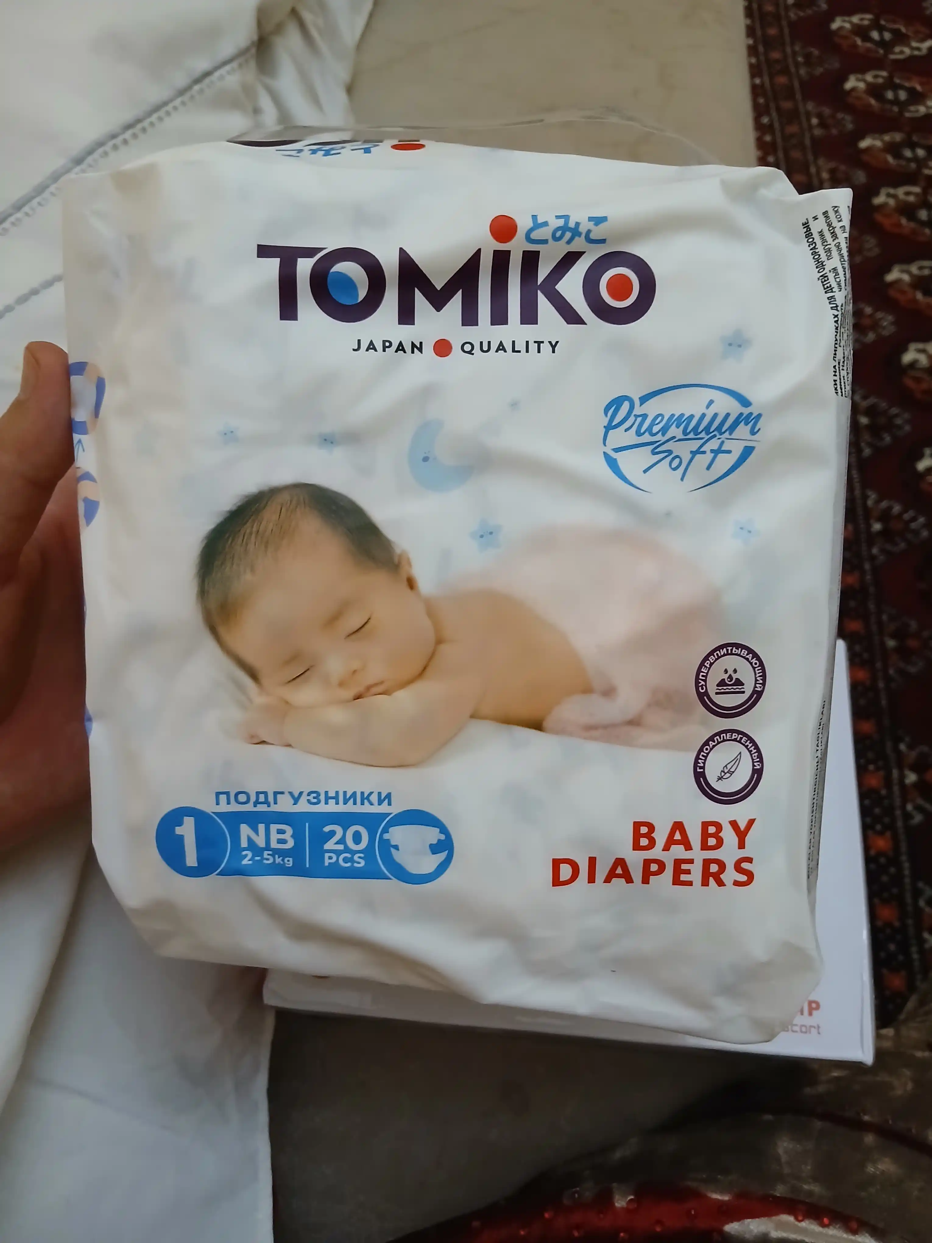 Подгузники Tomiko Premium Soft