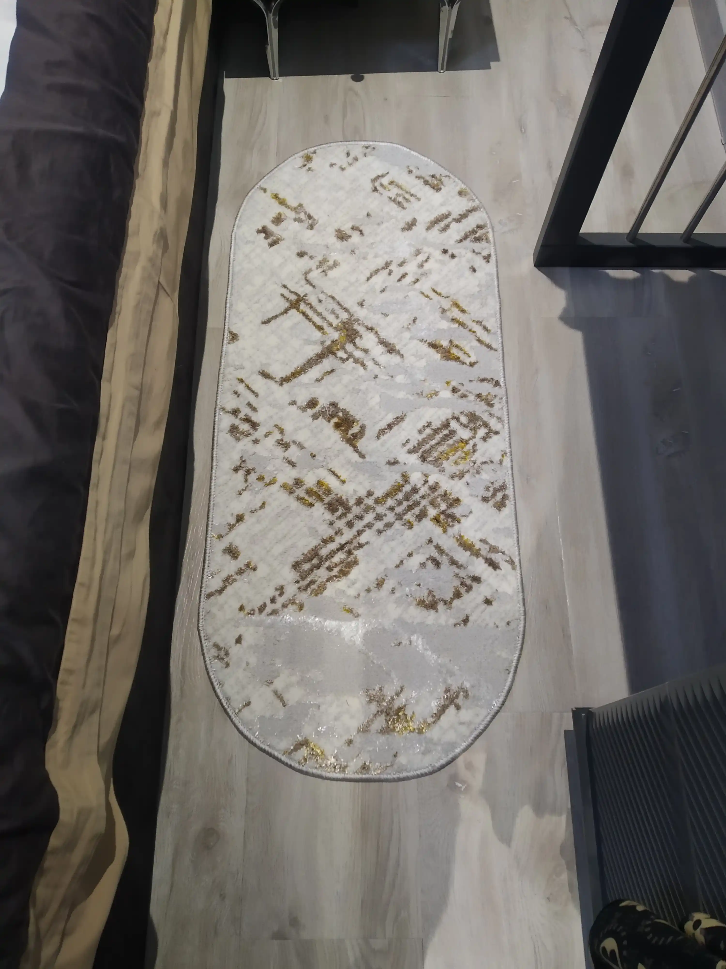 Дверной коврик, овальный, 50*80см