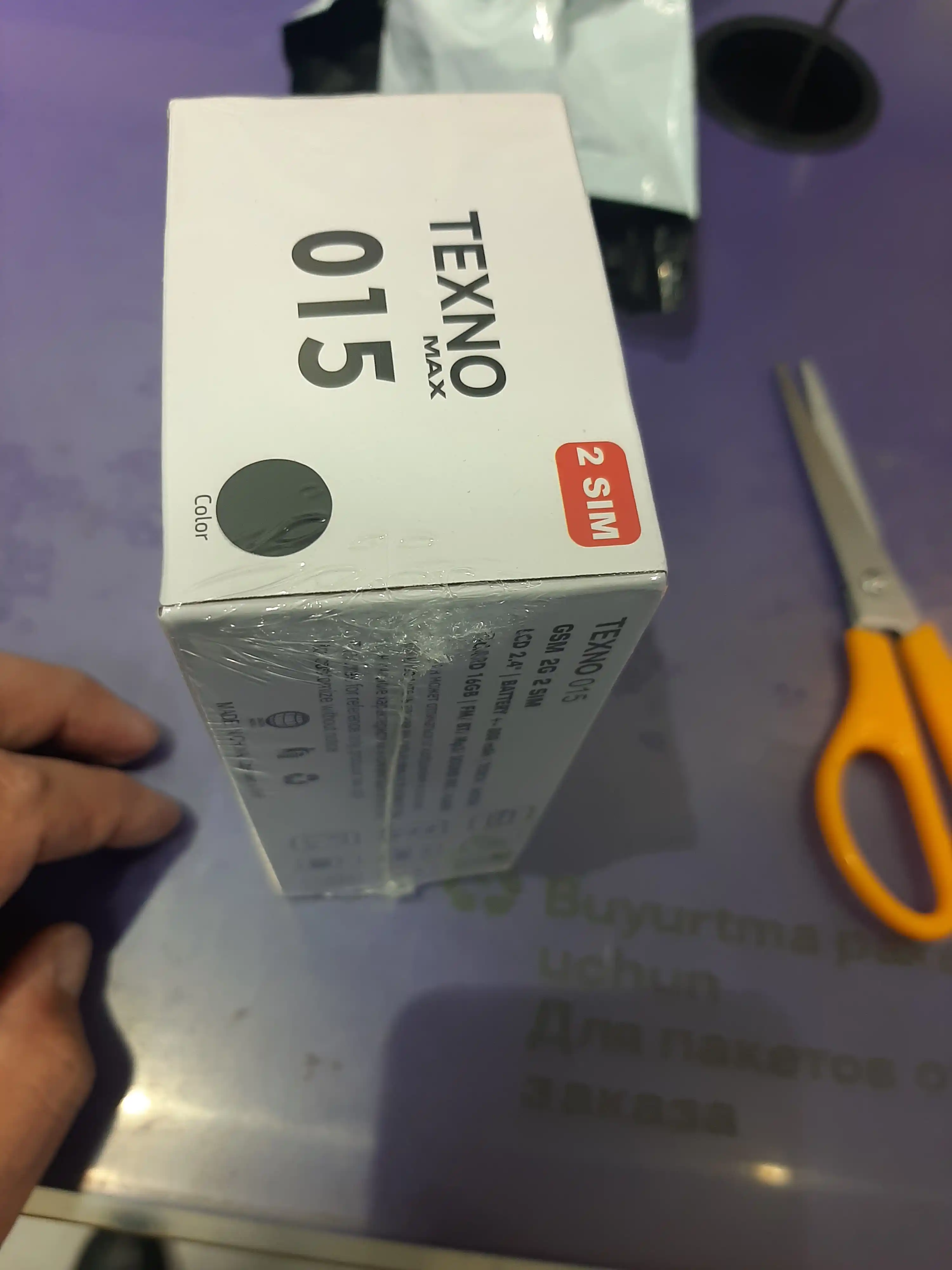 Knopkali telefon Texno Max 015