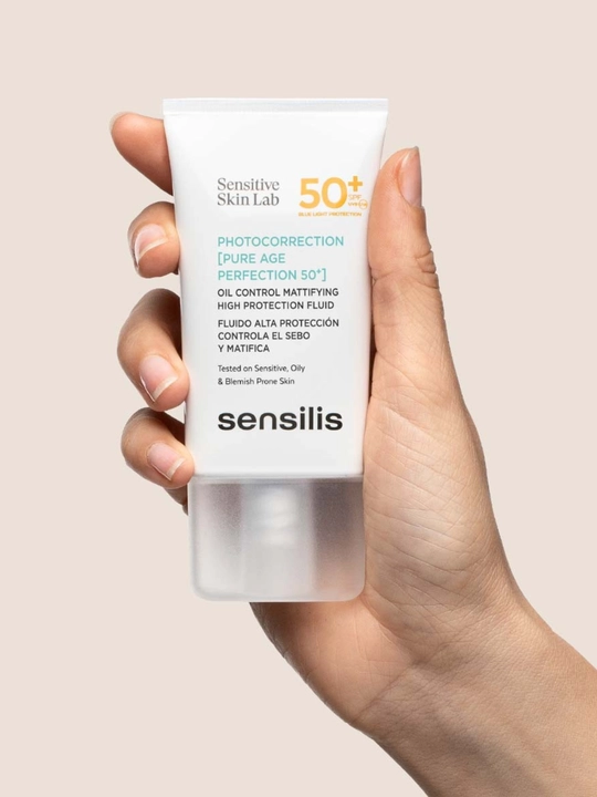 Солнцезащитный крем SPF 50+ Sensilis Photocorrection Pure Age Perfection, 40 мл