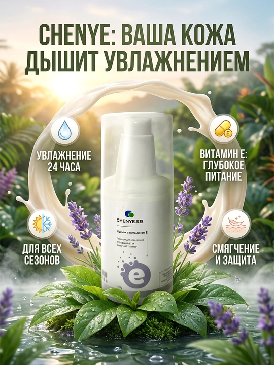 Увлажняющий лосьон для тела, 100 г, ежедневное увлажнение