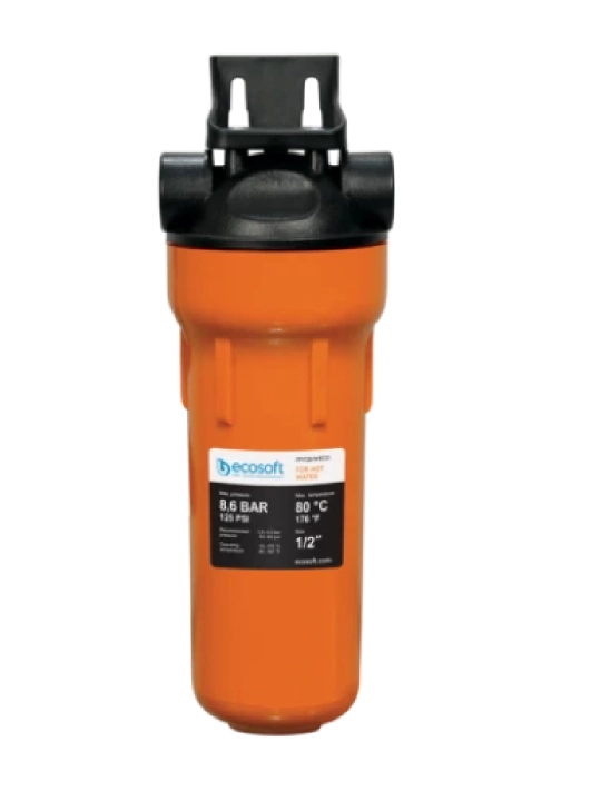 Ecosoft FPV12HWECO - issiq maishiy suvni tozalash uchun termal bardoshli filtr