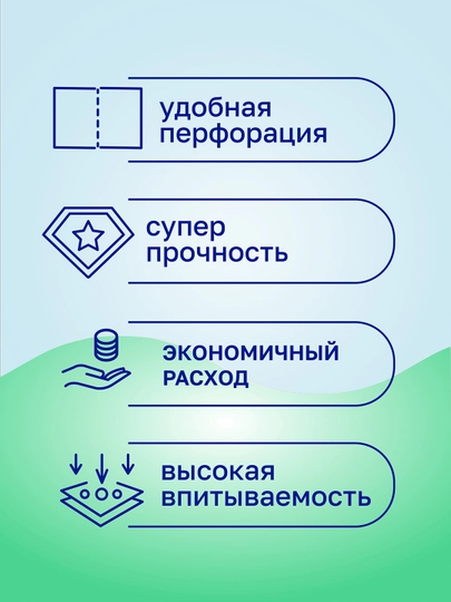 Бумажные полотенца "Veiro" Classic Plus, 2 рулона