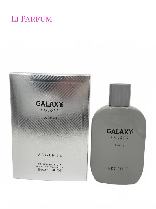 Erkaklar uchun Galaxy Colors Homme Argenté xushbo‘y suvi fujer-yog‘och ifori