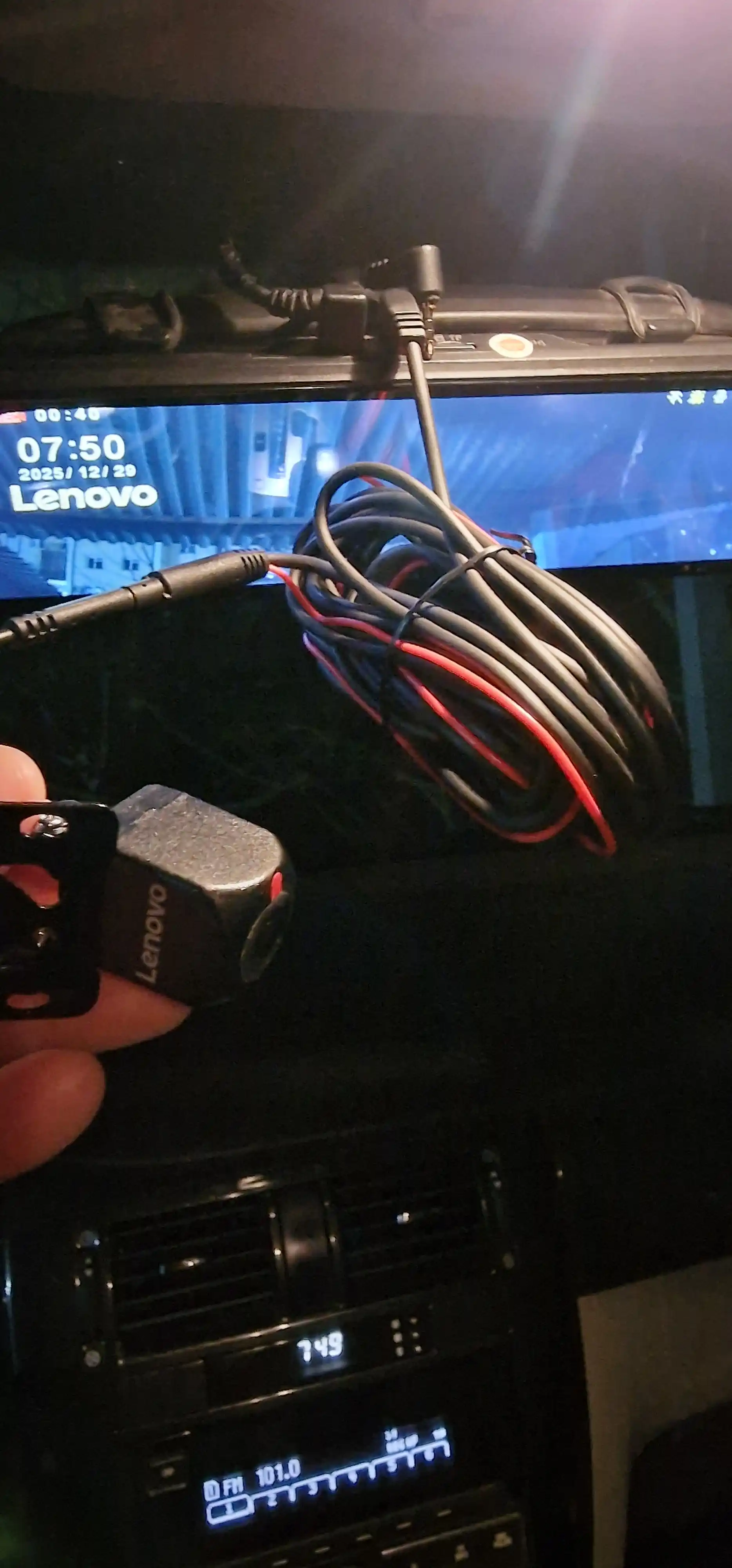Videoregistrator uchun orqani ko'rish kamerasi Lenovo