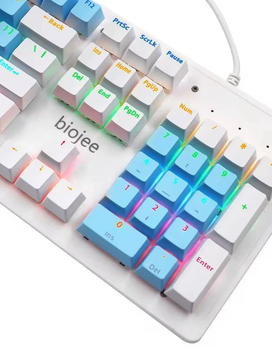 Механическая клавиатура B104 RGB (104 клавиши) красный переключатель